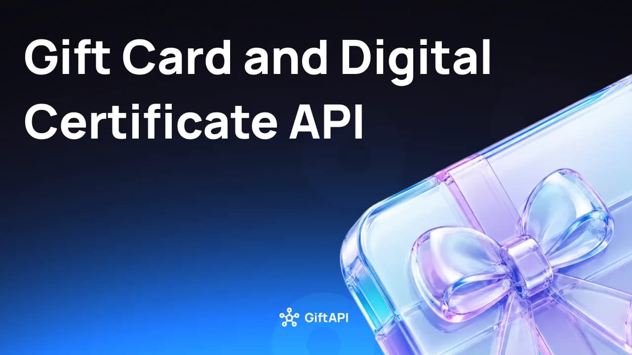Gift card API