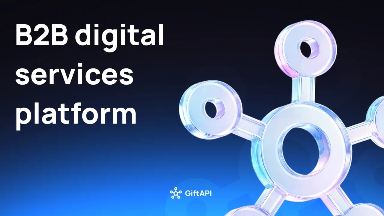 B2B digital services platform